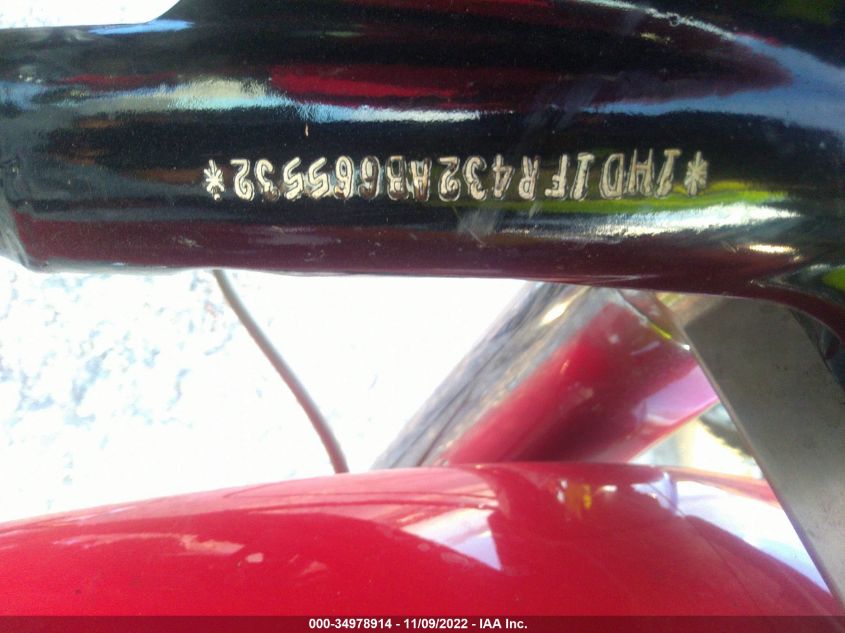 2010 HARLEY-DAVIDSON FLHRC 1HD1FR432AB665532