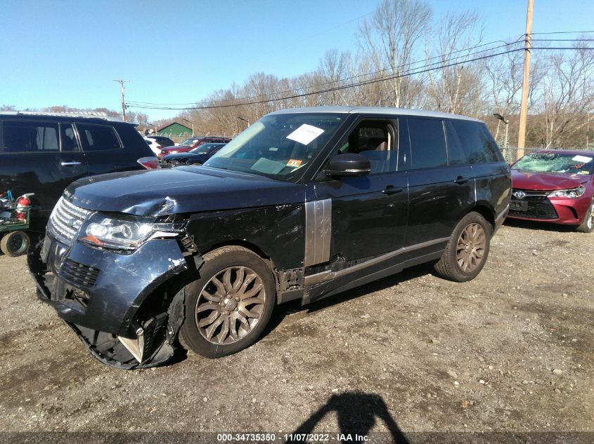 2014 LAND ROVER RANGE ROVER HSE SALGS2WF2EA151044