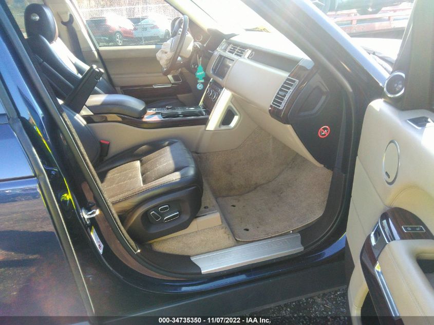 2014 LAND ROVER RANGE ROVER HSE SALGS2WF2EA151044