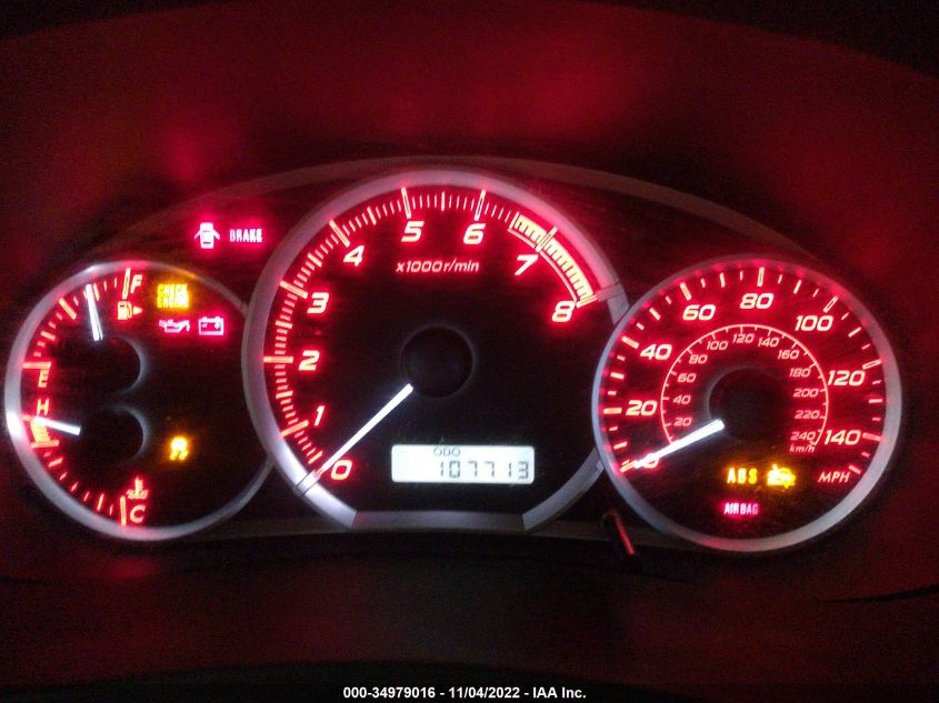 2013 SUBARU IMPREZA SEDAN WRX WRX JF1GV7E63DG018484