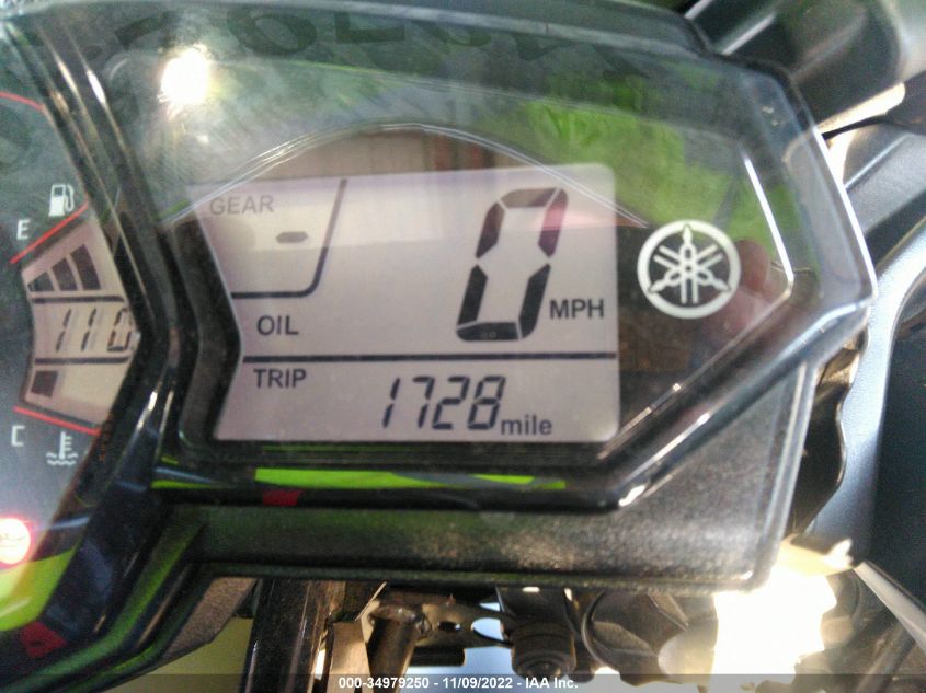 2017 YAMAHA YZFR3 A MH3RH15Y4HK001299
