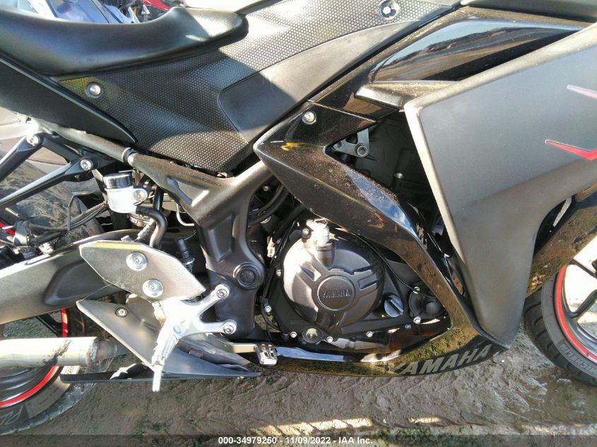 2017 YAMAHA YZFR3 A MH3RH15Y4HK001299
