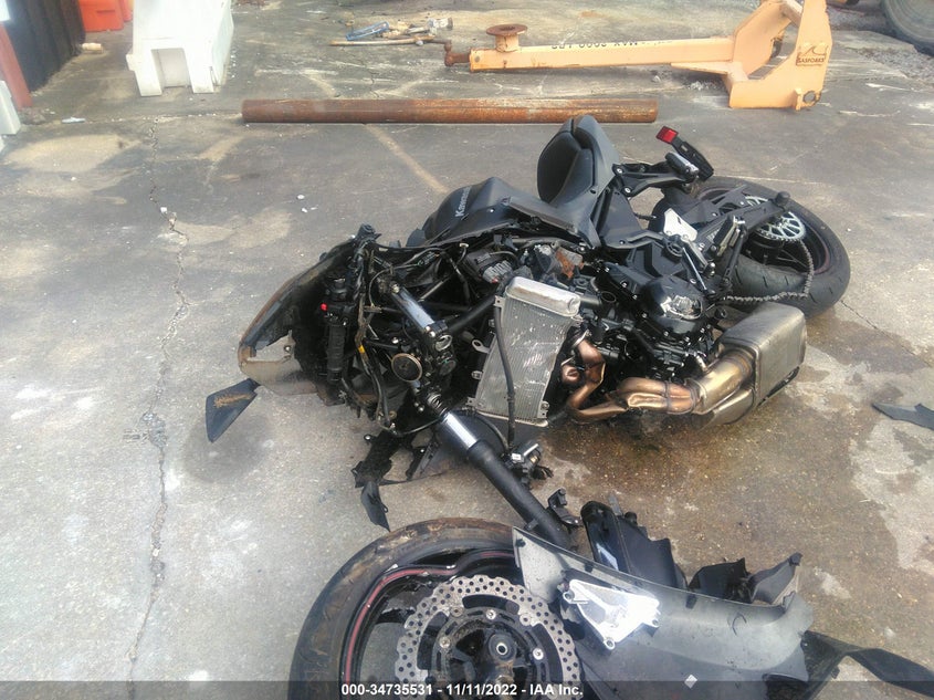 VIN ML5EXEN12NDA75862 2022 KAWASAKI EX650 N