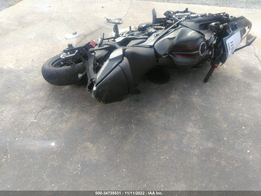 VIN ML5EXEN12NDA75862 2022 KAWASAKI EX650 N
