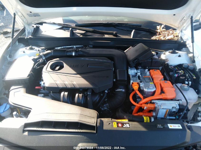2022 HYUNDAI SONATA HYBRID SEL - KMHL34JJXNA051926