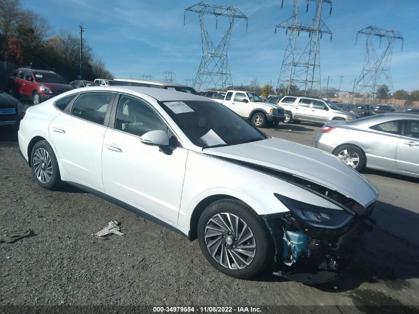2022 HYUNDAI SONATA HYBRID SEL - KMHL34JJXNA051926