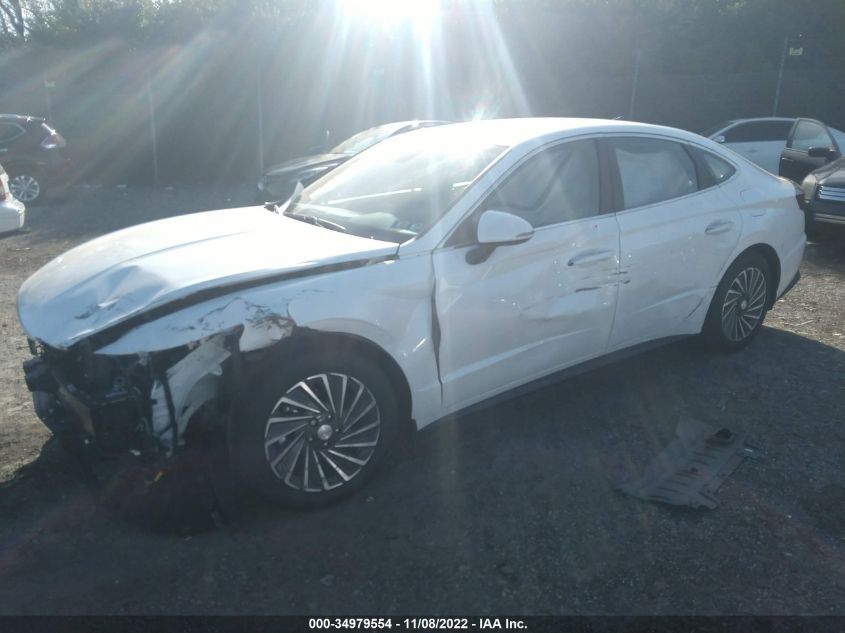 2022 HYUNDAI SONATA HYBRID SEL - KMHL34JJXNA051926