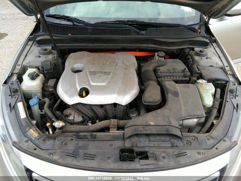 2013 KIA OPTIMA HYBRID EX KNAGM4AD3D5059884