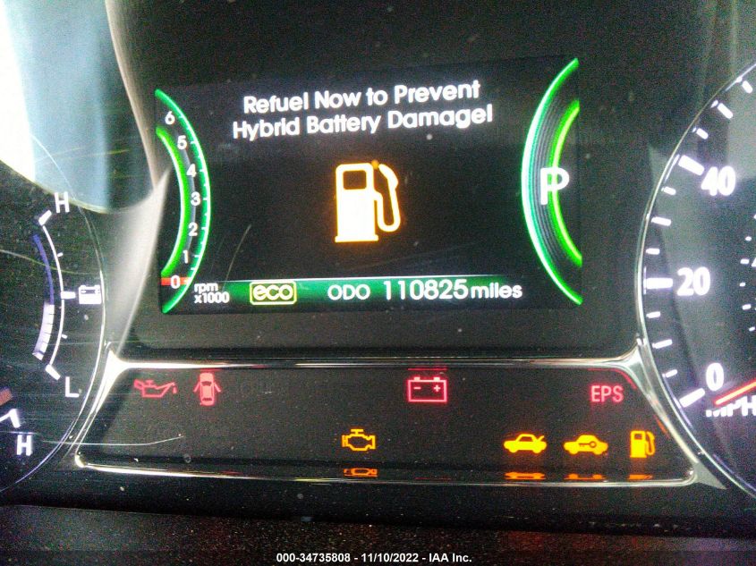 2013 KIA OPTIMA HYBRID EX KNAGM4AD3D5059884