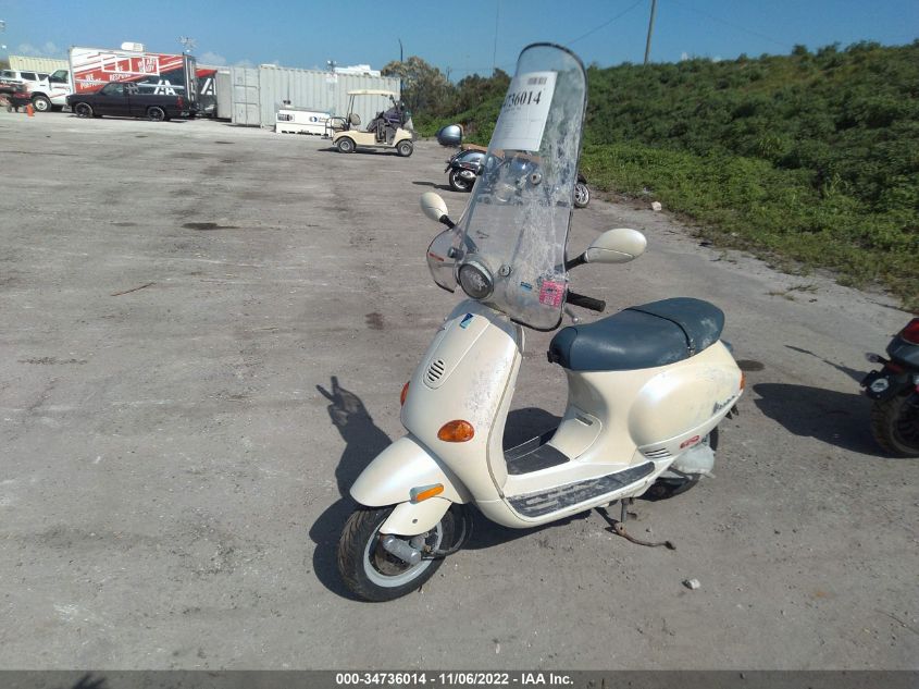 2001 VESPA C161C ZAPC16C1315002989
