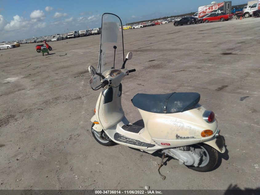 2001 VESPA C161C ZAPC16C1315002989