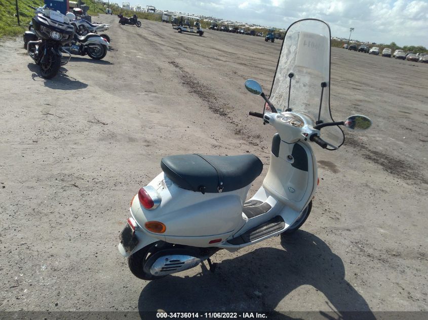 2001 VESPA C161C ZAPC16C1315002989