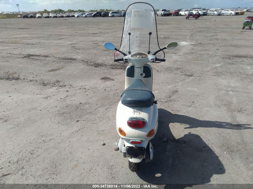 2001 VESPA C161C ZAPC16C1315002989