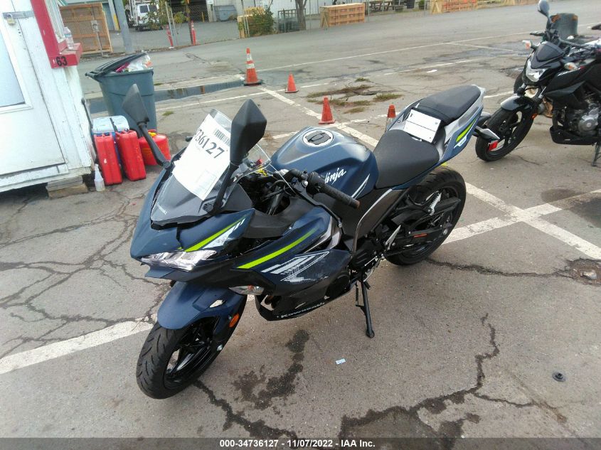 2022 KAWASAKI EX400 JKAEXKH19NDAG7344
