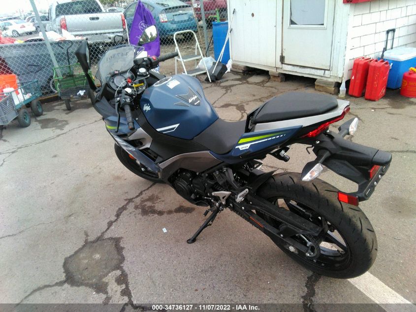 2022 KAWASAKI EX400 JKAEXKH19NDAG7344