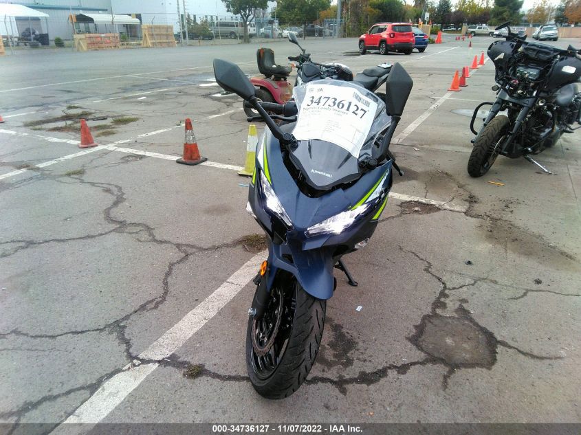 2022 KAWASAKI EX400 JKAEXKH19NDAG7344