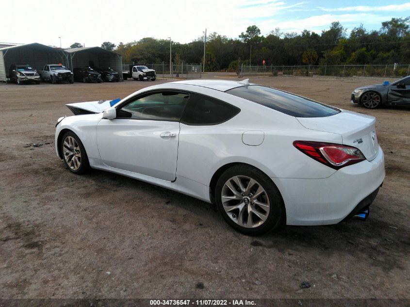 2014 HYUNDAI GENESIS COUPE 2.0T KMHHT6KD9EU121554