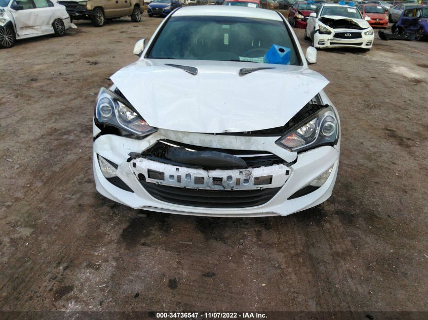 2014 HYUNDAI GENESIS COUPE 2.0T KMHHT6KD9EU121554