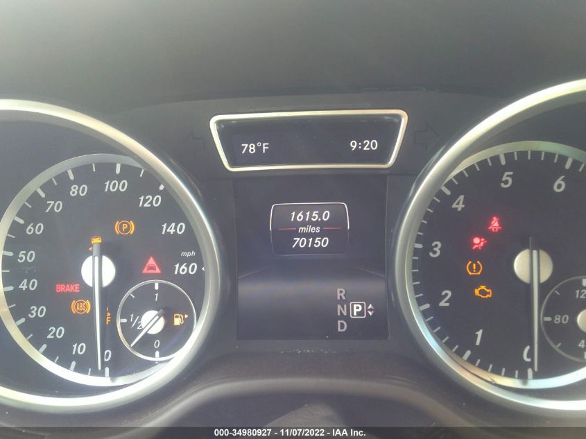 2016 MERCEDES-BENZ GL GL 450 4JGDF6EE5GA647288
