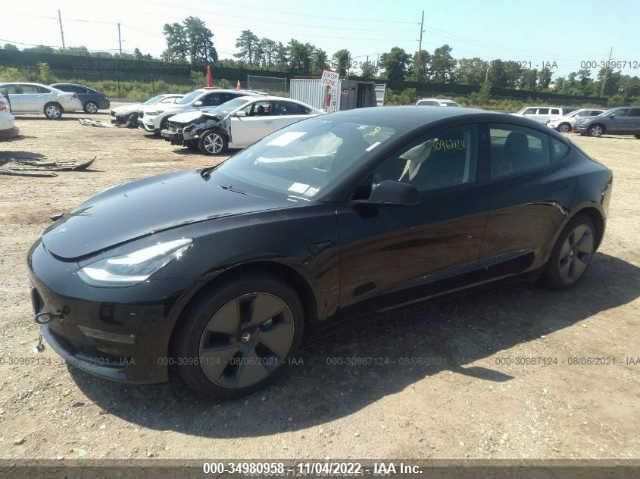 2021 TESLA MODEL 3 LONG RANGE 5YJ3E1EBXMF836680