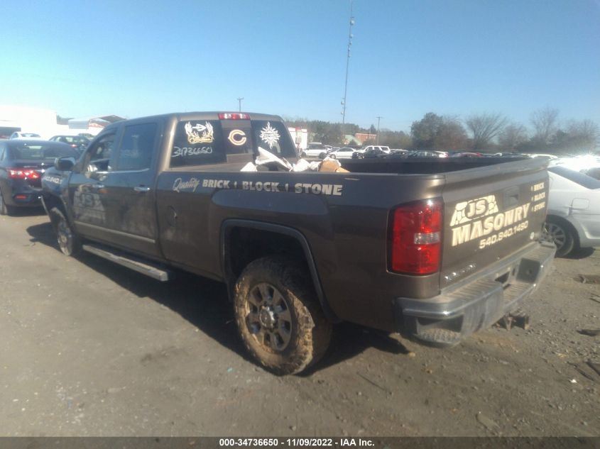 2015 GMC SIERRA 2500HD SLT 1GT12ZEG9FF500849