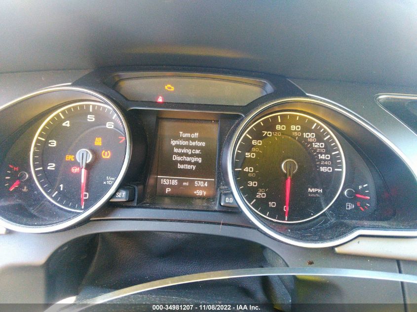 2013 AUDI A5 PREMIUM PLUS WAULFAFR2DA041525