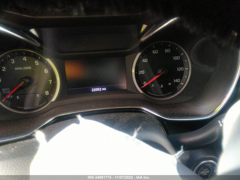 2021 CHEVROLET TRAILBLAZER LT KL79MPSL5MB135302