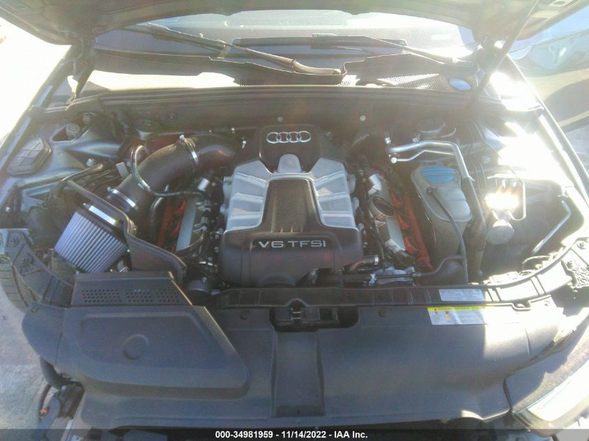 2015 AUDI S4 PREMIUM PLUS WAUBGAFL8FA008052