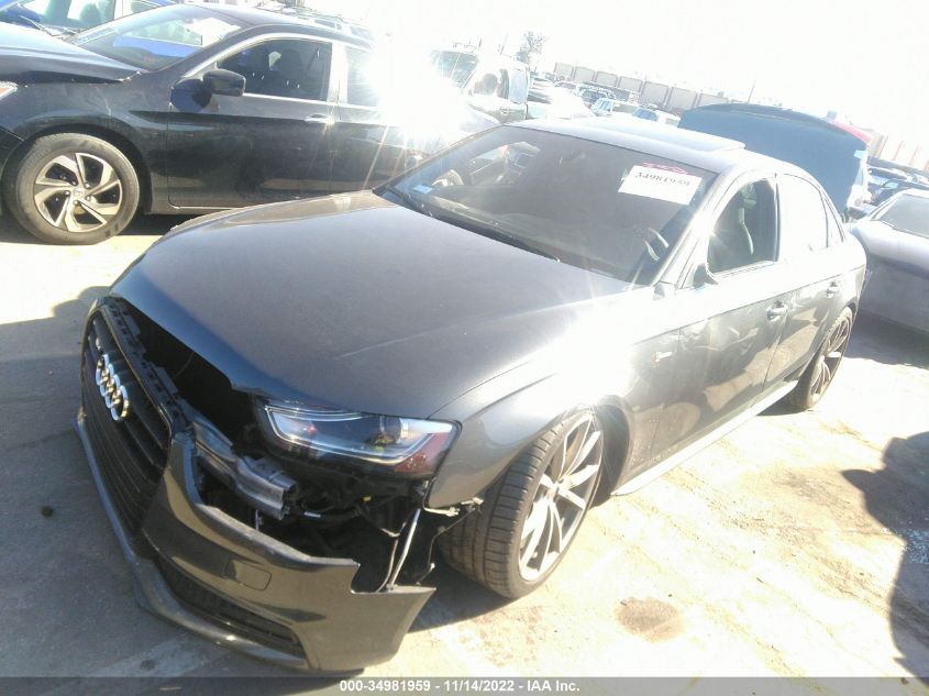 2015 AUDI S4 PREMIUM PLUS WAUBGAFL8FA008052