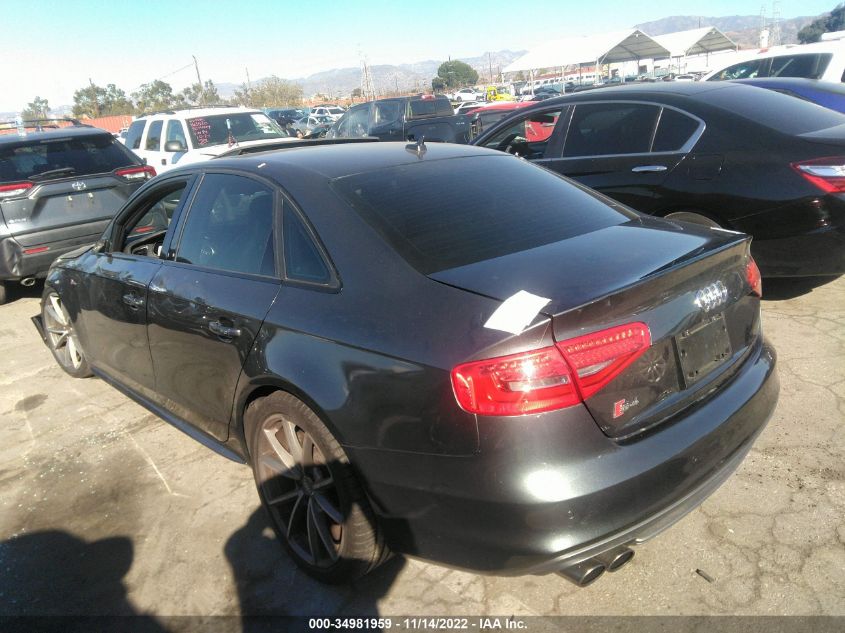 2015 AUDI S4 PREMIUM PLUS WAUBGAFL8FA008052