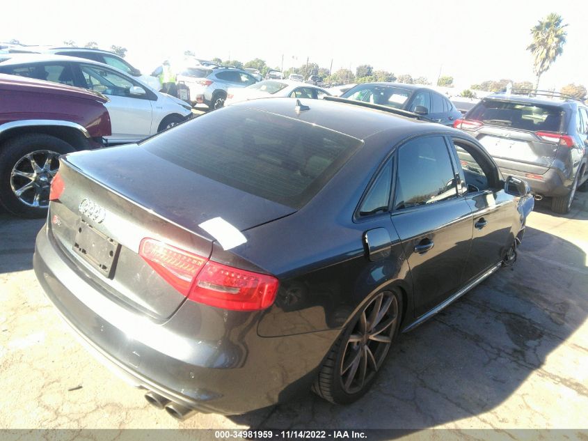 2015 AUDI S4 PREMIUM PLUS WAUBGAFL8FA008052