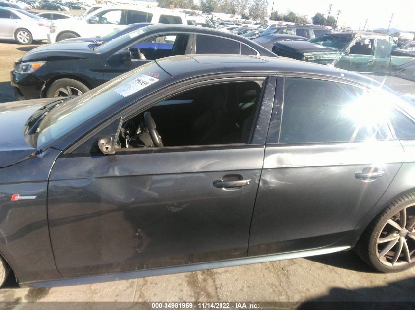 2015 AUDI S4 PREMIUM PLUS WAUBGAFL8FA008052