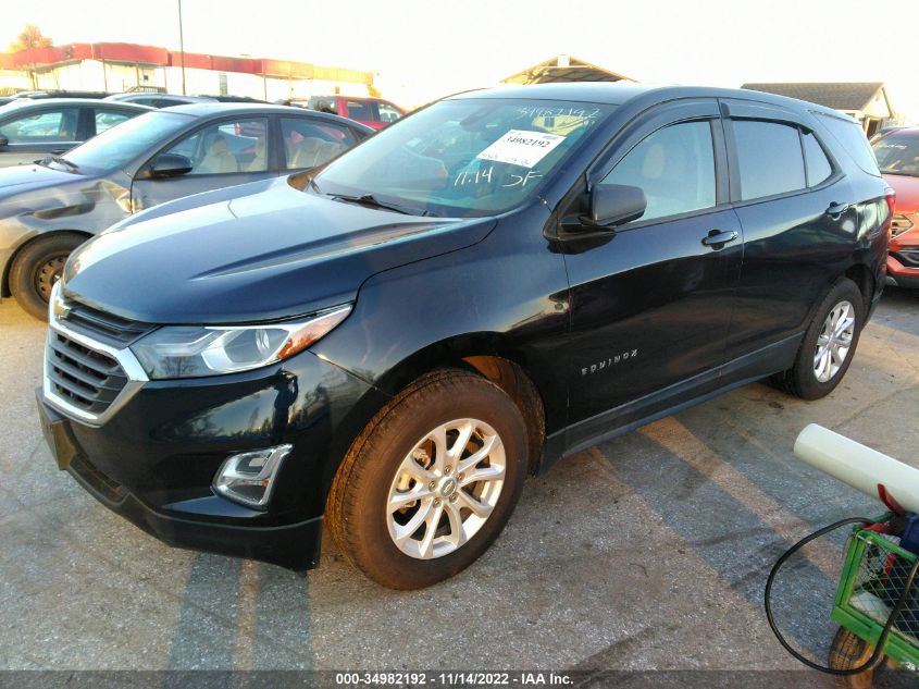 VIN 3GNAXSEV9LS700300 2020 CHEVROLET EQUINOX LS