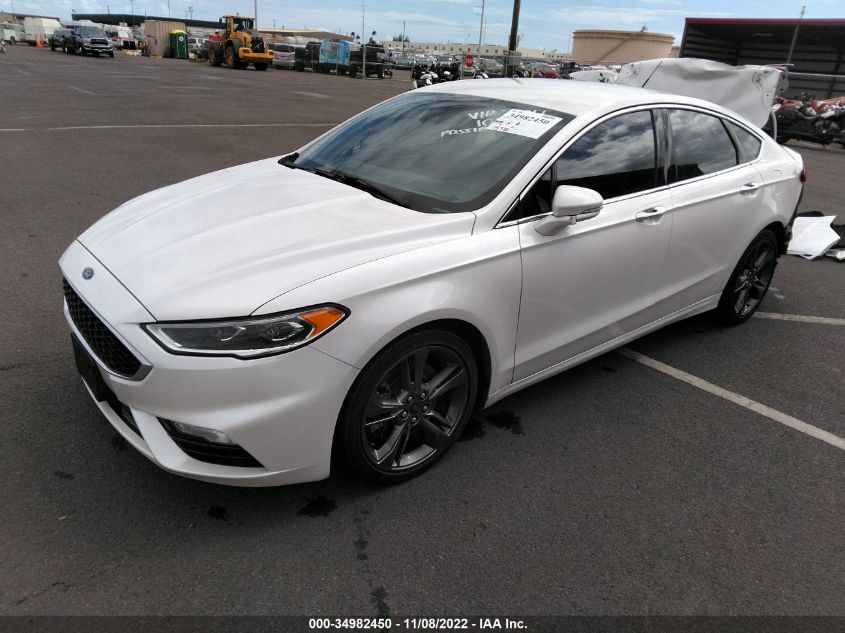 3FA6P0VP2HR313645 2017 FORD FUSION, photo no. 2