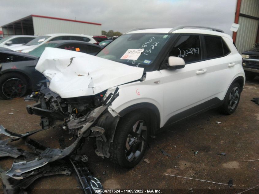 2021 HYUNDAI VENUE SEL KMHRC8A33MU063979