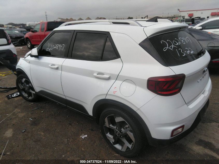 2021 HYUNDAI VENUE SEL KMHRC8A33MU063979