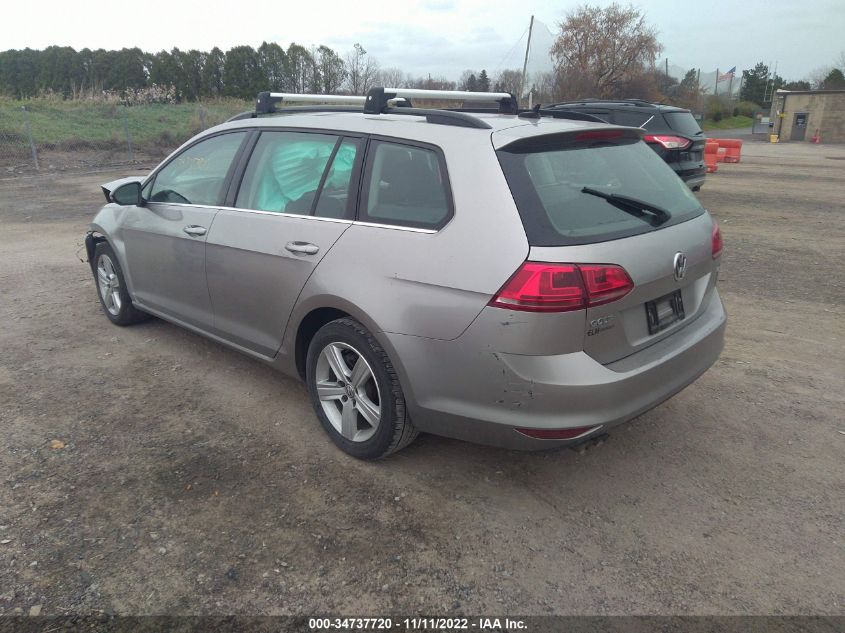 2015 VOLKSWAGEN GOLF SPORTWAGEN TDI S 3VWCA7AU3FM517445
