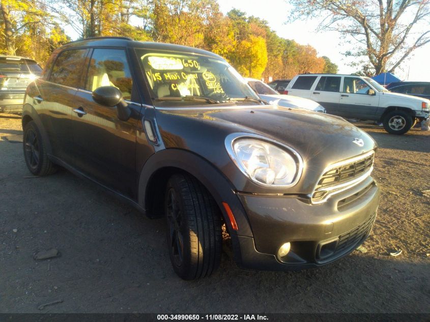 2015 MINI COOPER COUNTRYMAN S - WMWZC3C54FWT03289