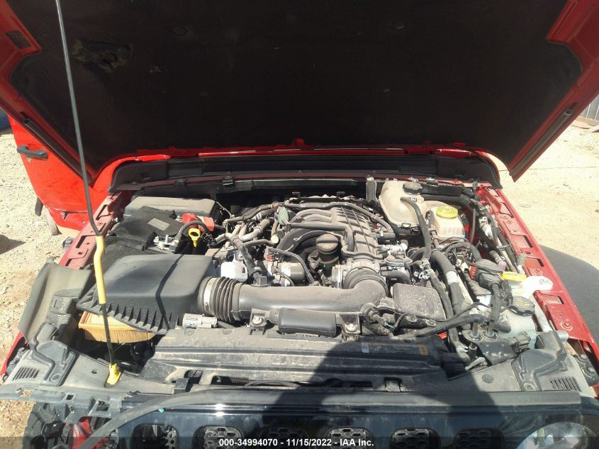 2021 JEEP WRANGLER WILLYS SPORT 1C4HJXAG2MW792398