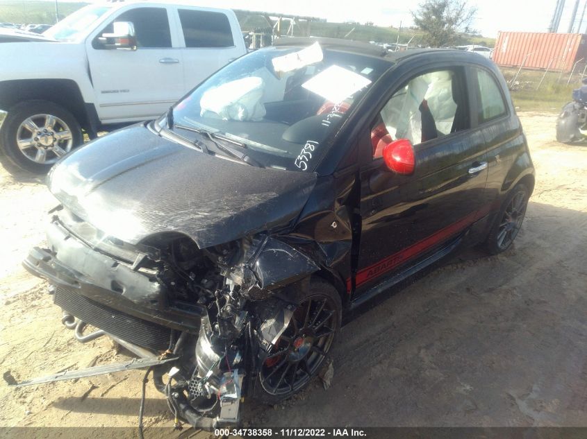 2013 FIAT 500C ABARTH 3C3CFFJH3DT727908