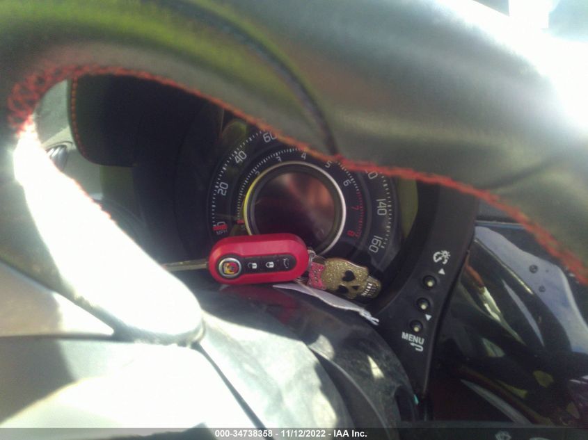 2013 FIAT 500C ABARTH 3C3CFFJH3DT727908