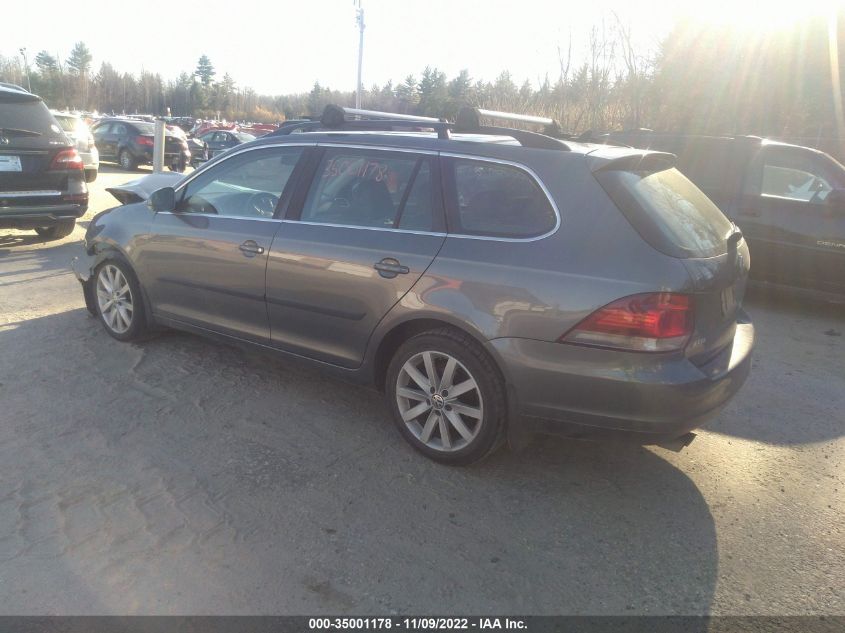 2014 VOLKSWAGEN JETTA SPORTWAGEN TDI W/SUNROOF 3VWPL7AJ8EM611580