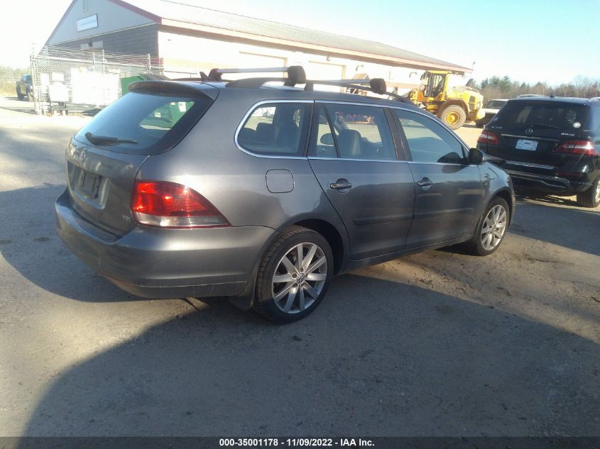2014 VOLKSWAGEN JETTA SPORTWAGEN TDI W/SUNROOF 3VWPL7AJ8EM611580