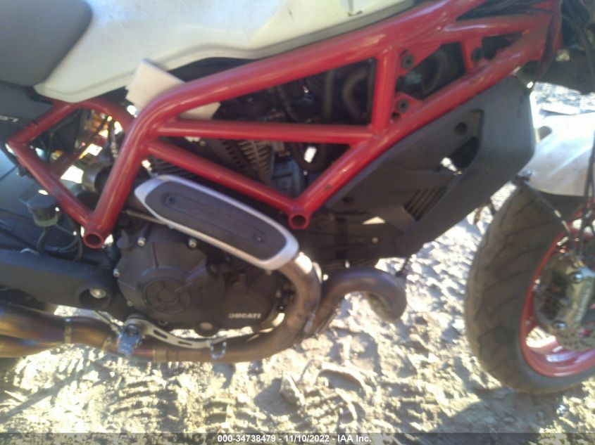 2017 DUCATI MONSTER 797 ZDMMADBM8HB002055