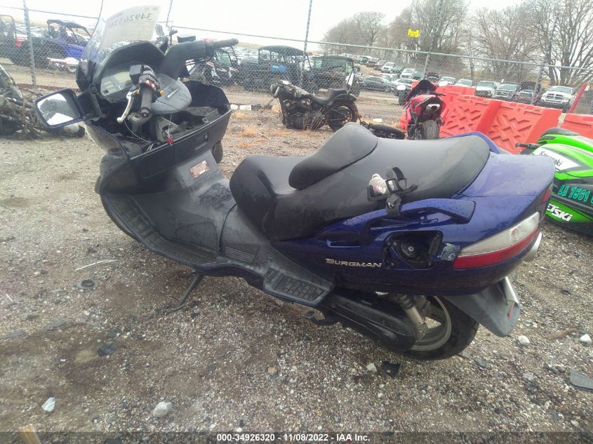 2005 SUZUKI AN650 K3 JS1CP51A652101739