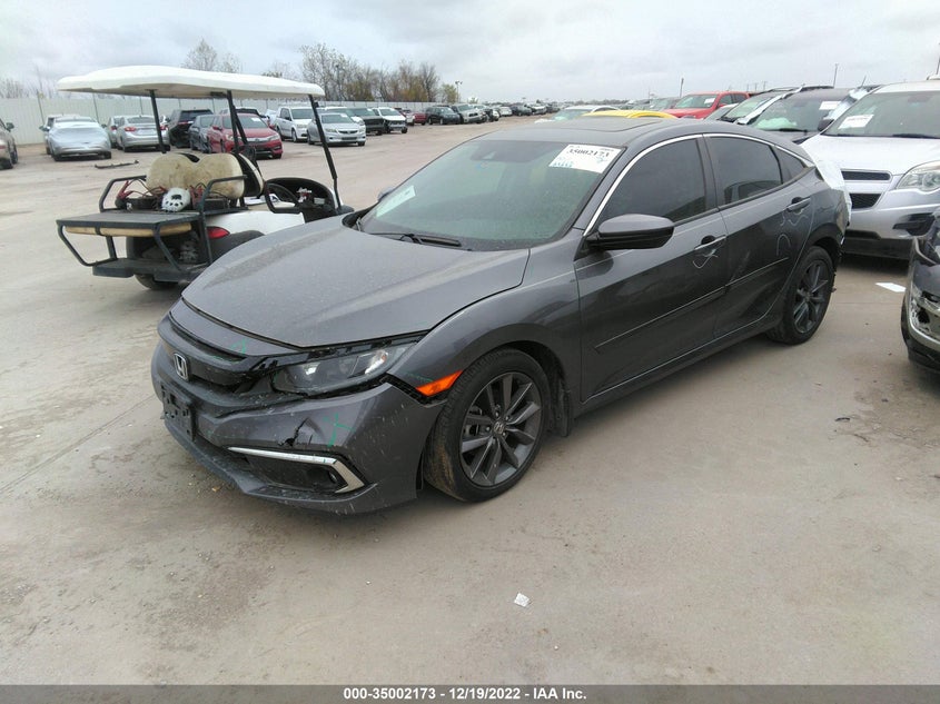 VIN 19XFC1F33LE020523 2020 HONDA CIVIC SEDAN EX