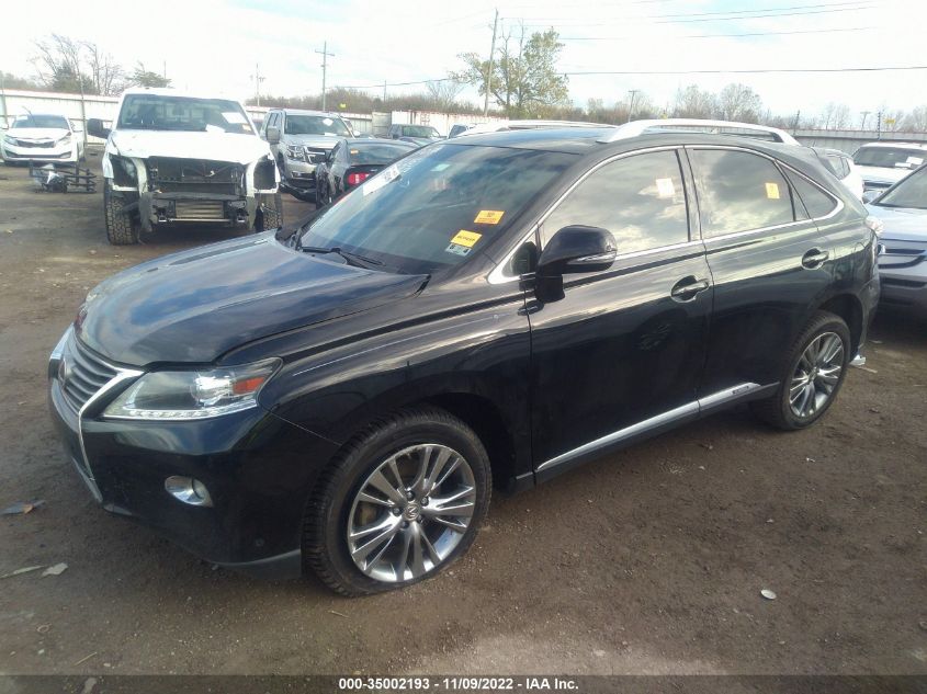2013 LEXUS RX 450H JTJBC1BA4D2440337
