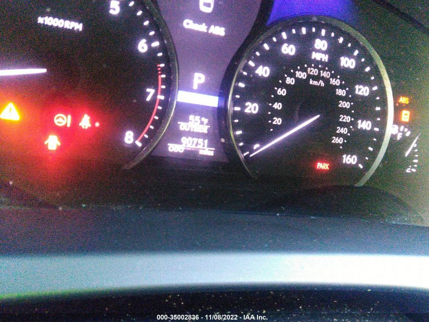 2015 LEXUS LS 460 JTHCL5EF8F5024460