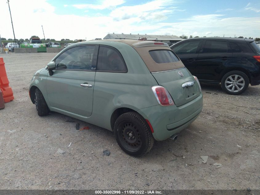 2014 FIAT 500C POP 3C3CFFDR2ET268747