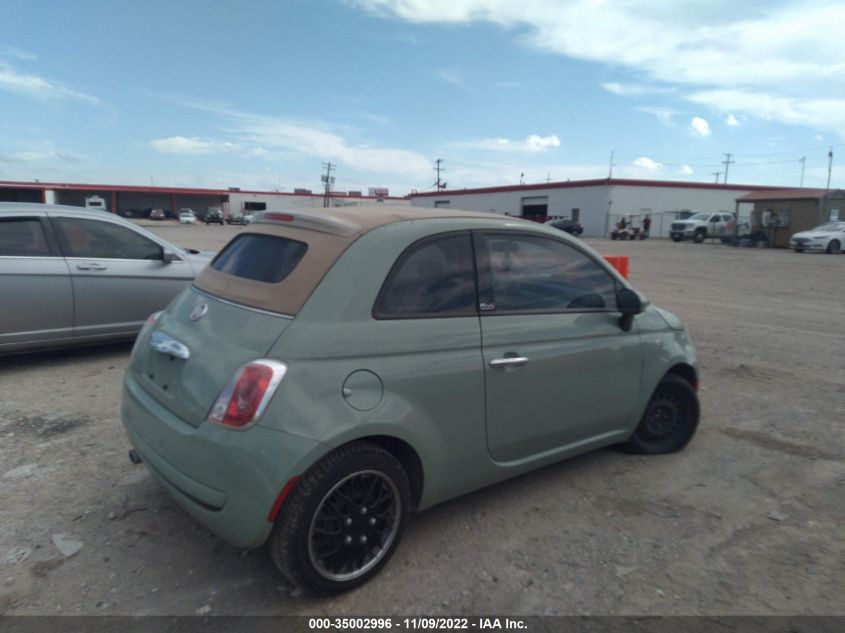 2014 FIAT 500C POP 3C3CFFDR2ET268747
